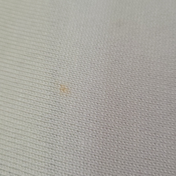 🍂3/$10 Heirloom Collectibles VTG Cream Lace-Waist, 3/4 Sleeve Cross-Over Blouse - Picture 11 of 16